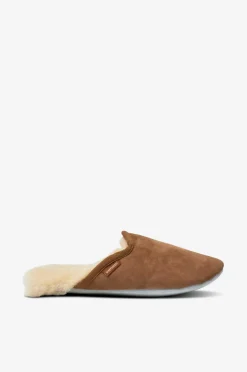 Shepherd Hjemmesko>Fåreskindstøfler Cleo Chestnut