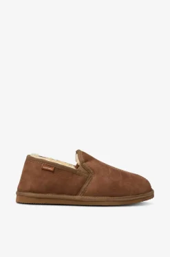 Shepherd Fåreskindstøfler Bosse Antique/cognac