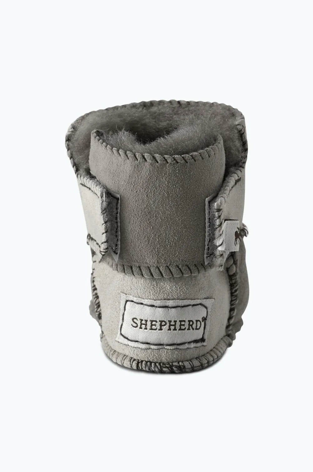 Shepherd Hjemmesko i lammeskind Borås Grå Outlet