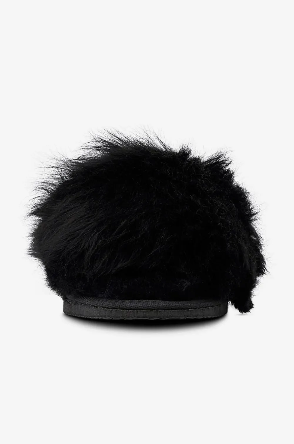 Shepherd Hjemmesko Tessan slip-on i fåreskind Sort Sale