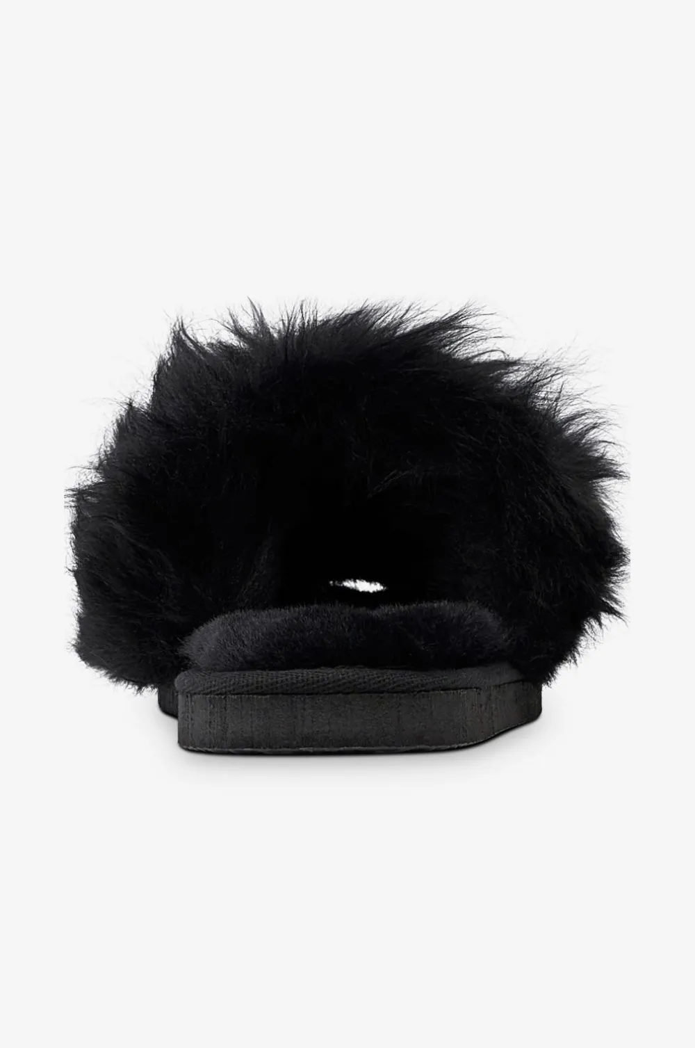 Shepherd Hjemmesko Tessan slip-on i fåreskind Sort Sale
