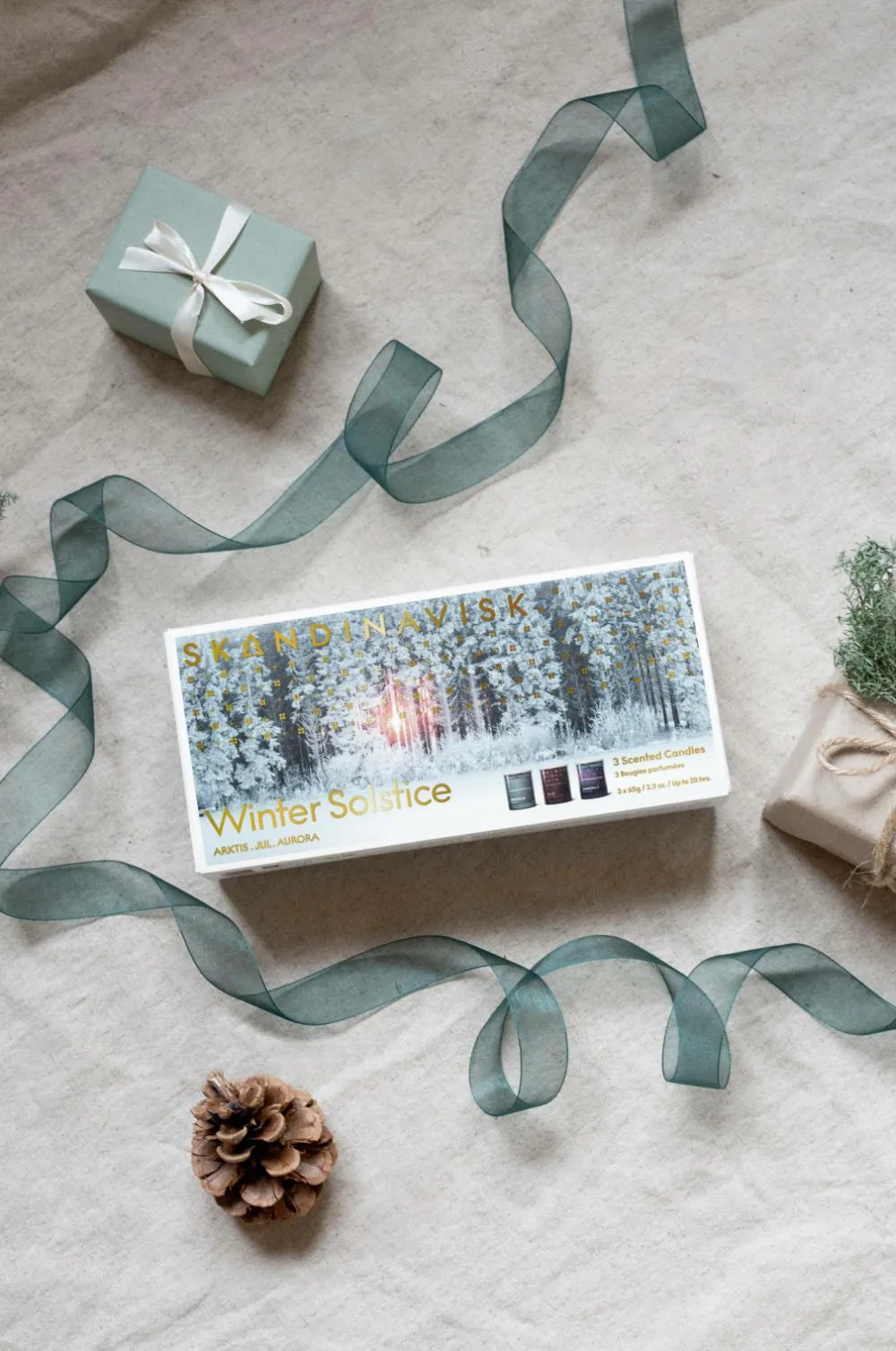 Skandinavisk Dufte>Giftbox Winter Solstice Seasonal Candle Giftset 65G X 3 No Color
