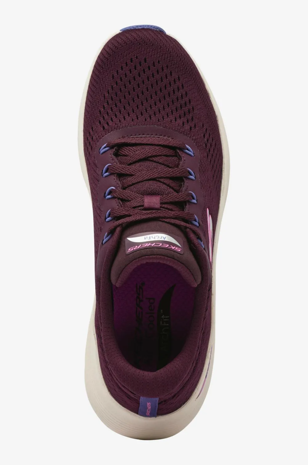 Skechers Walkingsko / kondisko Womens Arch Fit 2.0 Blomme Discount