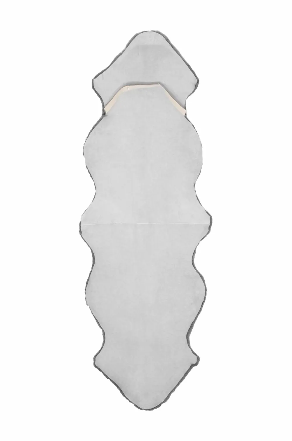 Skinnwille Fåreskind Curly Dobbelt Gotland Grey Online