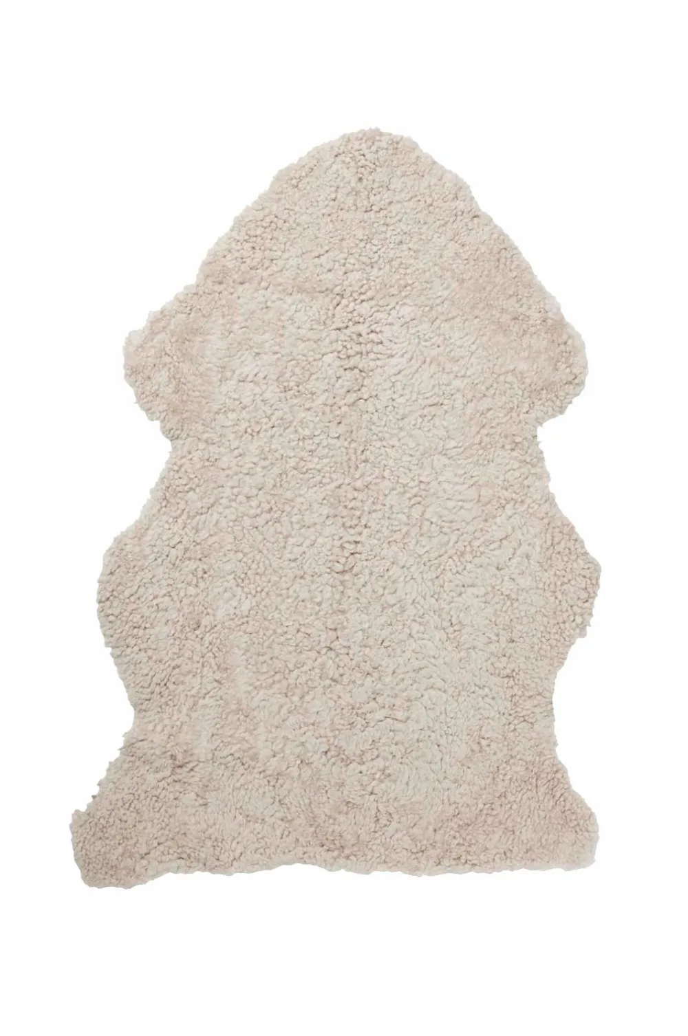 Skinnwille Fåreskind Curly Sand