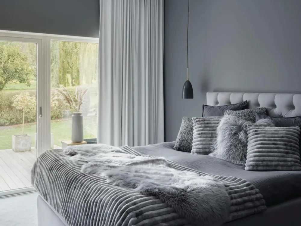 Skinnwille Skind & Skindtæpper>Fåreskind Gently Dobbelt Lightgrey