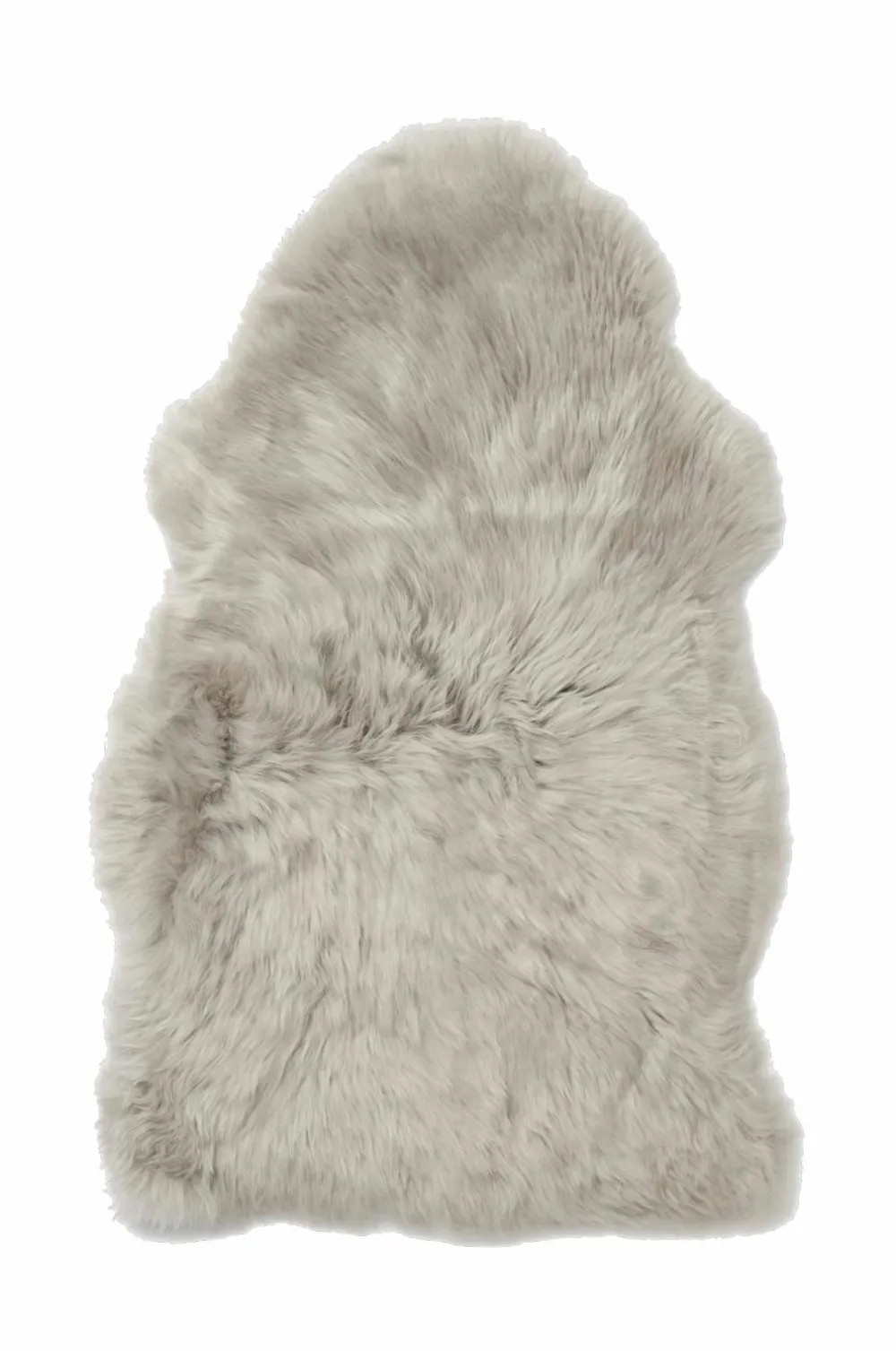 Skinnwille Skind & Skindtæpper>Fåreskind Gently Silver Beige