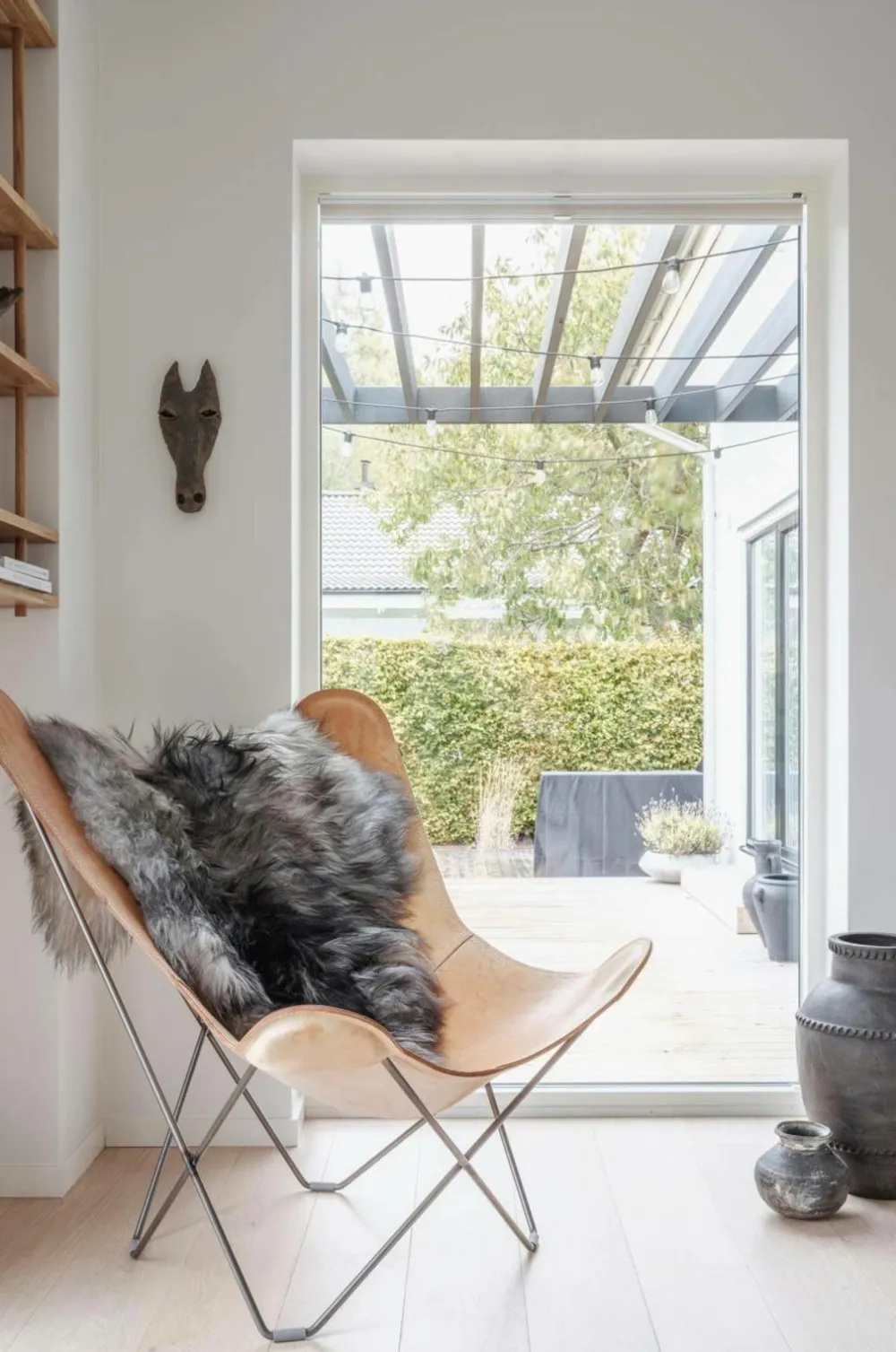 Skinnwille Fåreskind Molly Natural grey Discount