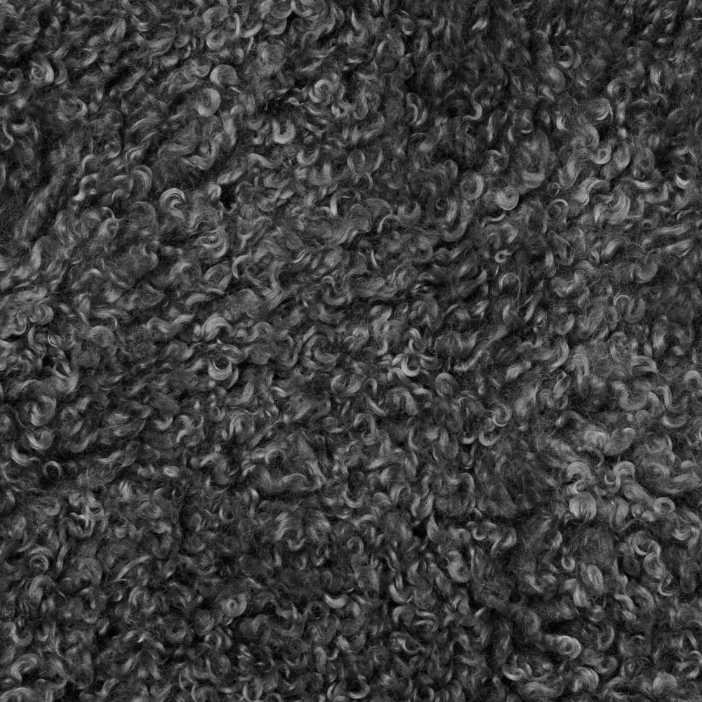 Skinnwille Tæppe Wooly Grey Best