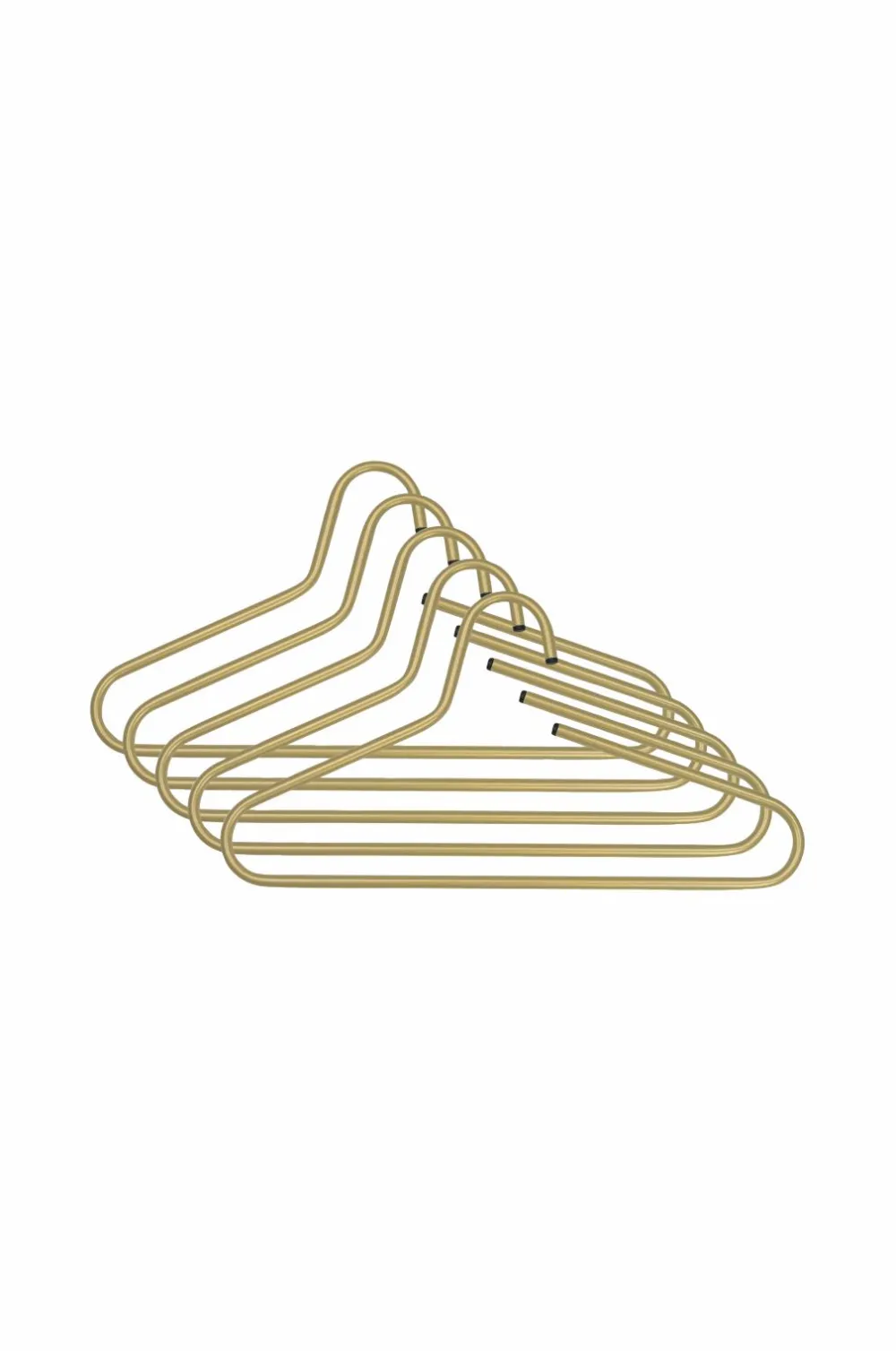 Spinder Design Entrémøbler>Bøjler (sæt med 5 stk.) Victorie Guld
