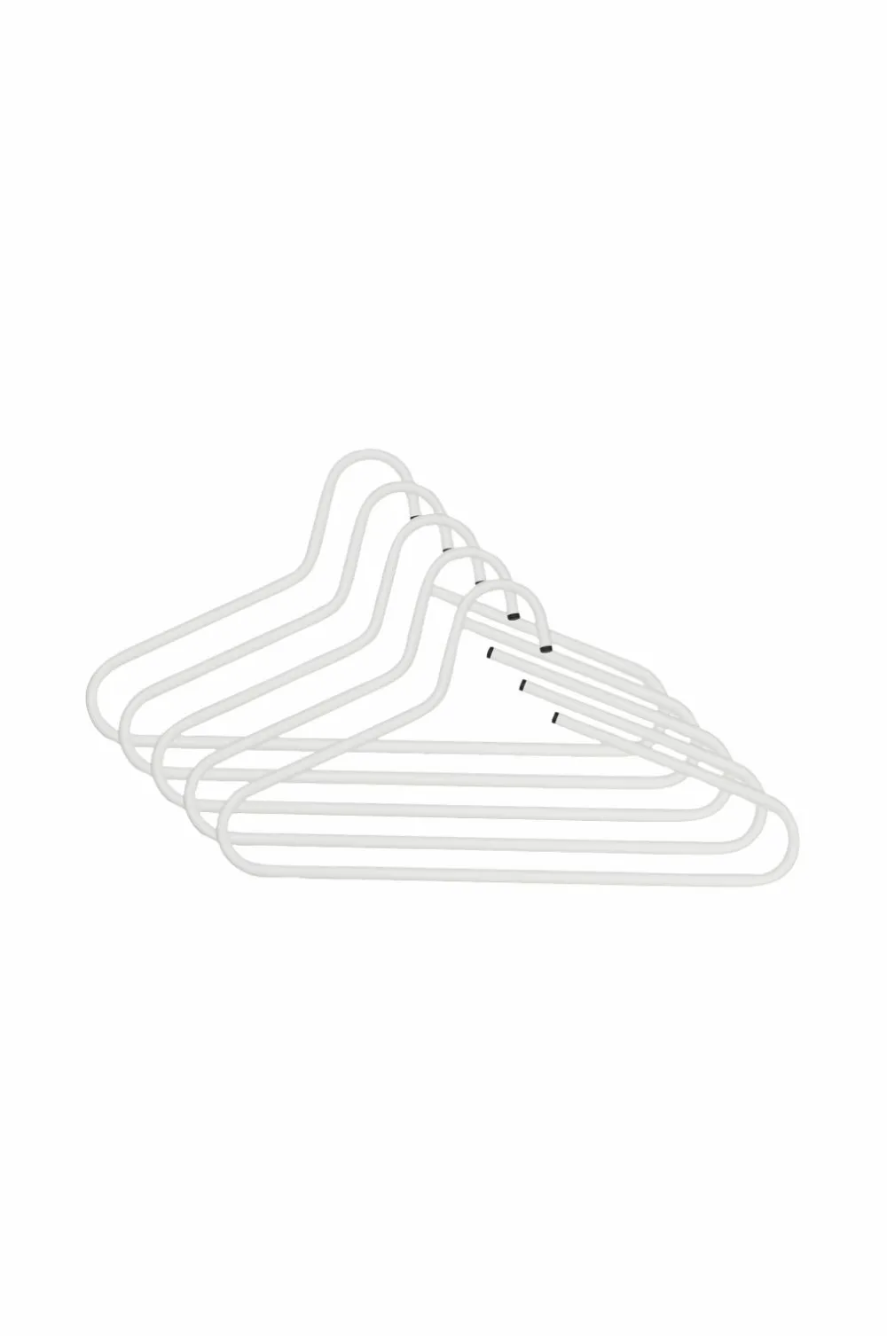 Spinder Design Bøjler (sæt med 5 stk.) Victorie Hvid Outlet