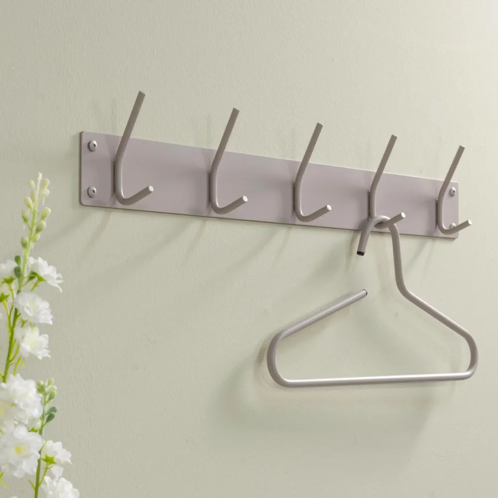 Spinder Design Entrémøbler>Knagerække Fusion 5 Silky Taupe