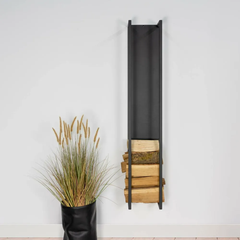 Spinder Design Småopbevaring>Opbevaring af træ Cubic Fire Sort