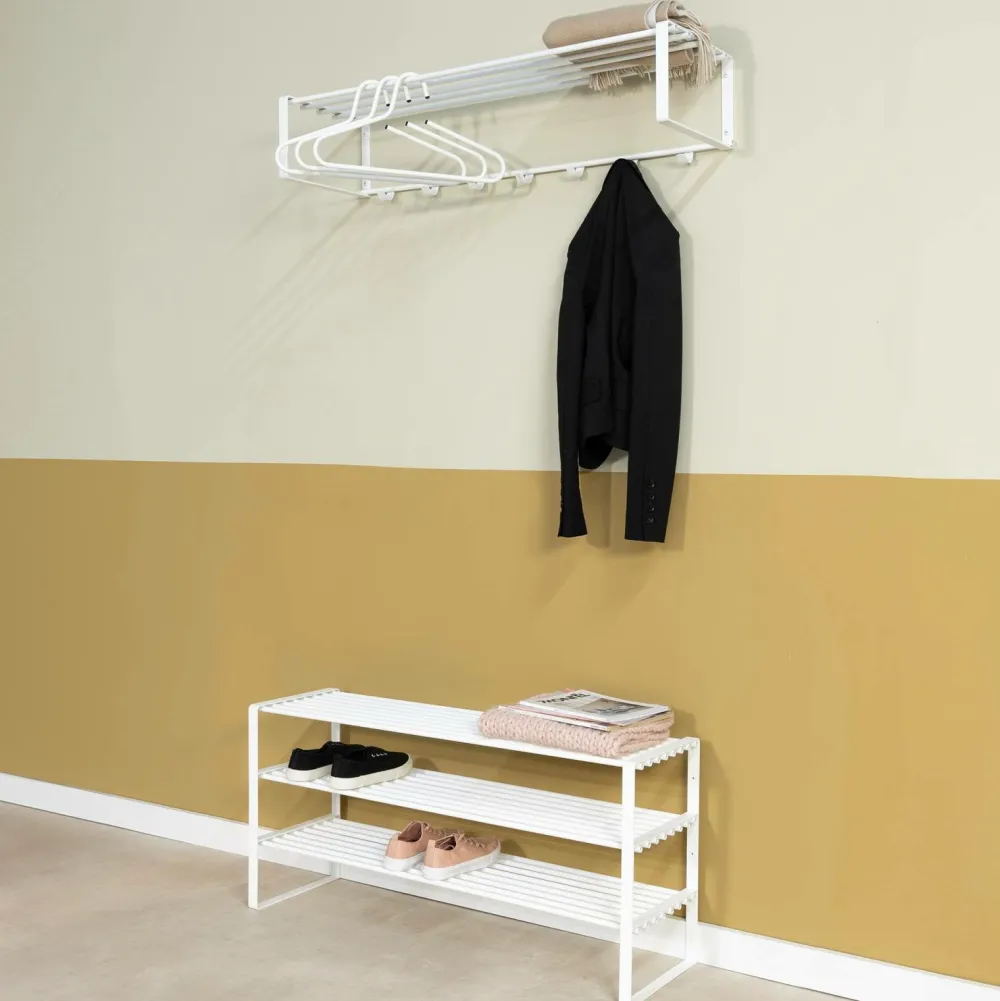 Spinder Design Entrémøbler>Skoreol Rex Sr 2 - 100 cm Hvid