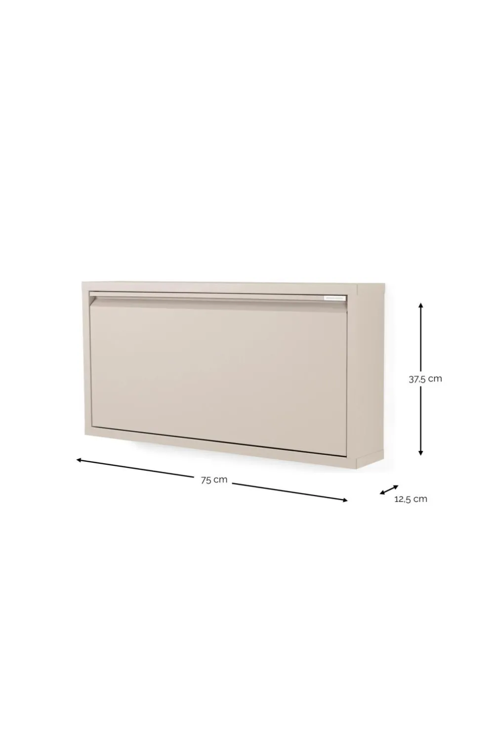 Spinder Design Entrémøbler>Skoskab Billy 1 Silkeagtig taupe