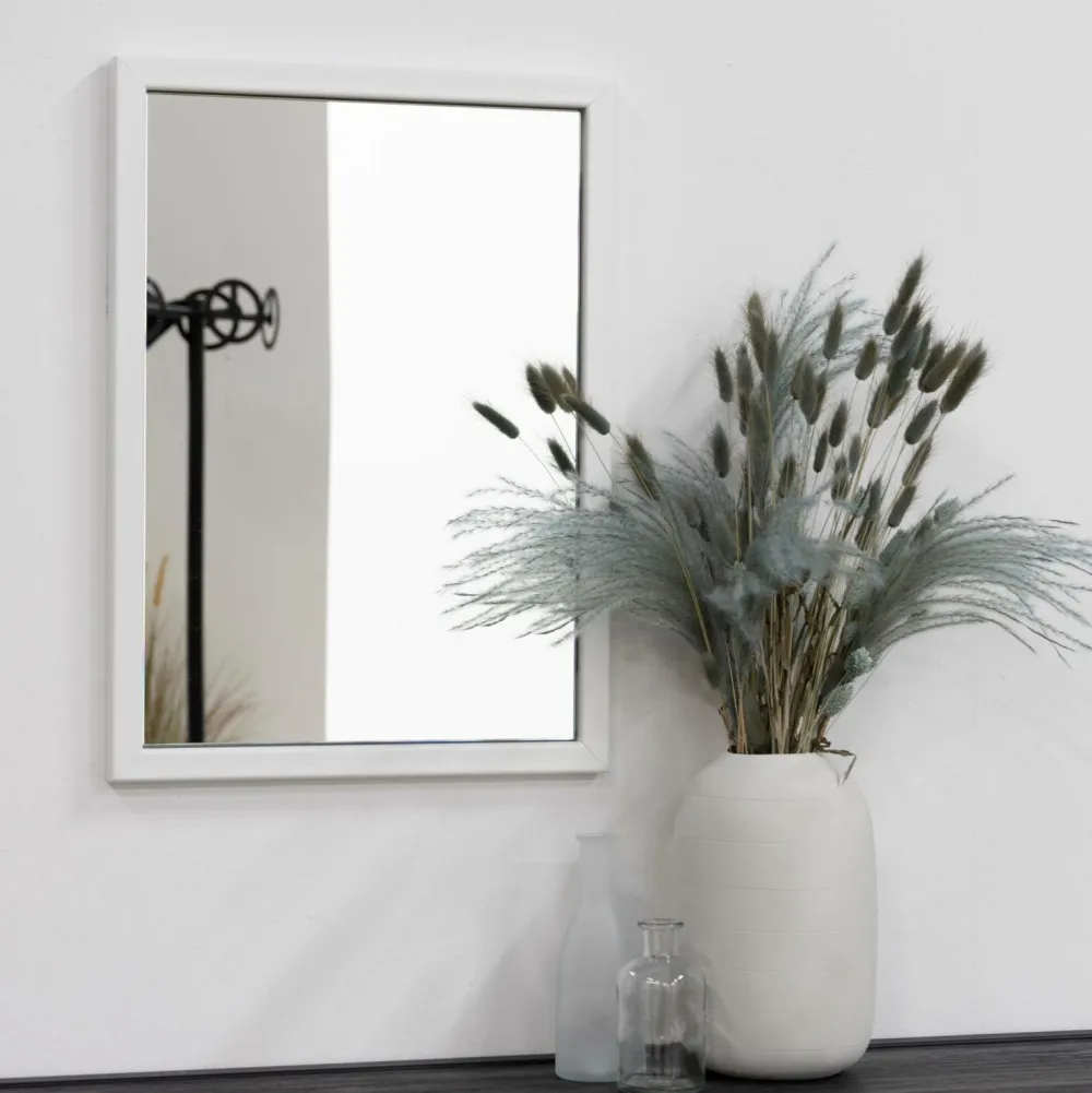 Spinder Design Spejle>Spejl Senza M1 Hvid