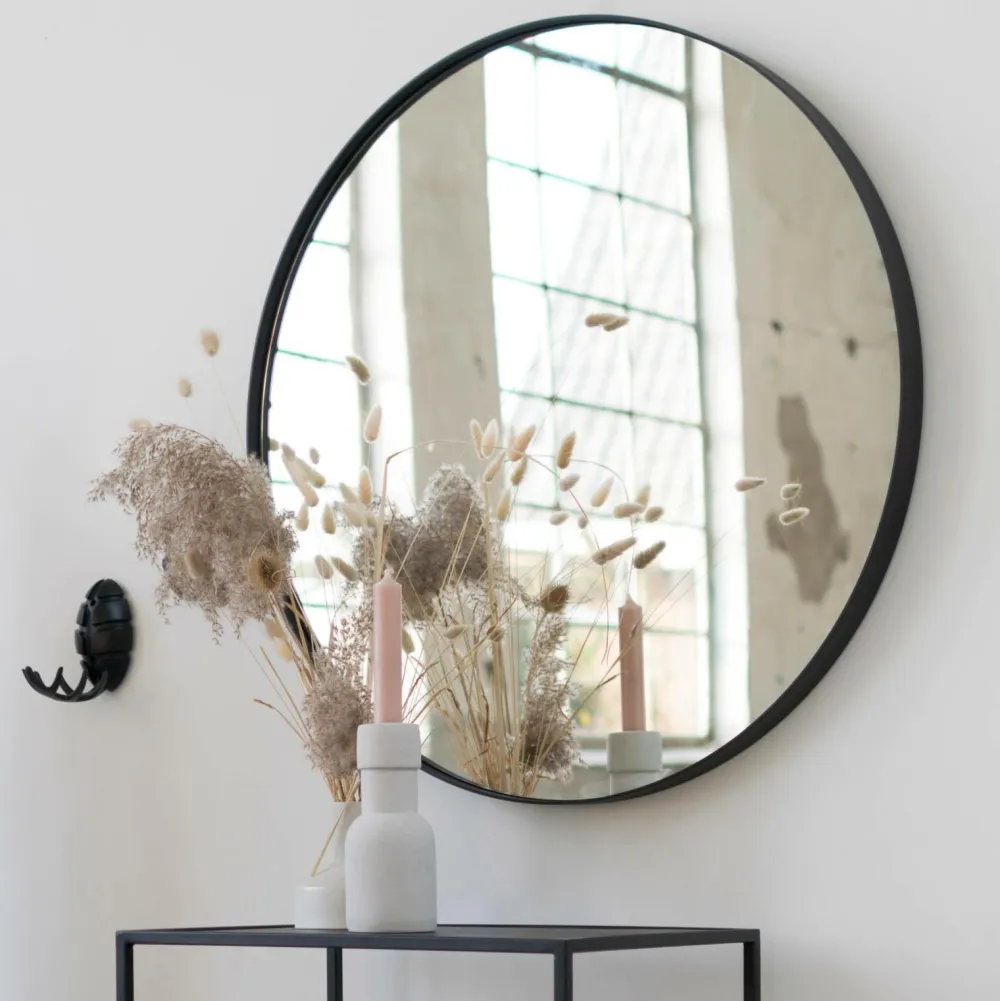 Spinder Design Spejle>Spejl Donna 5 Sort