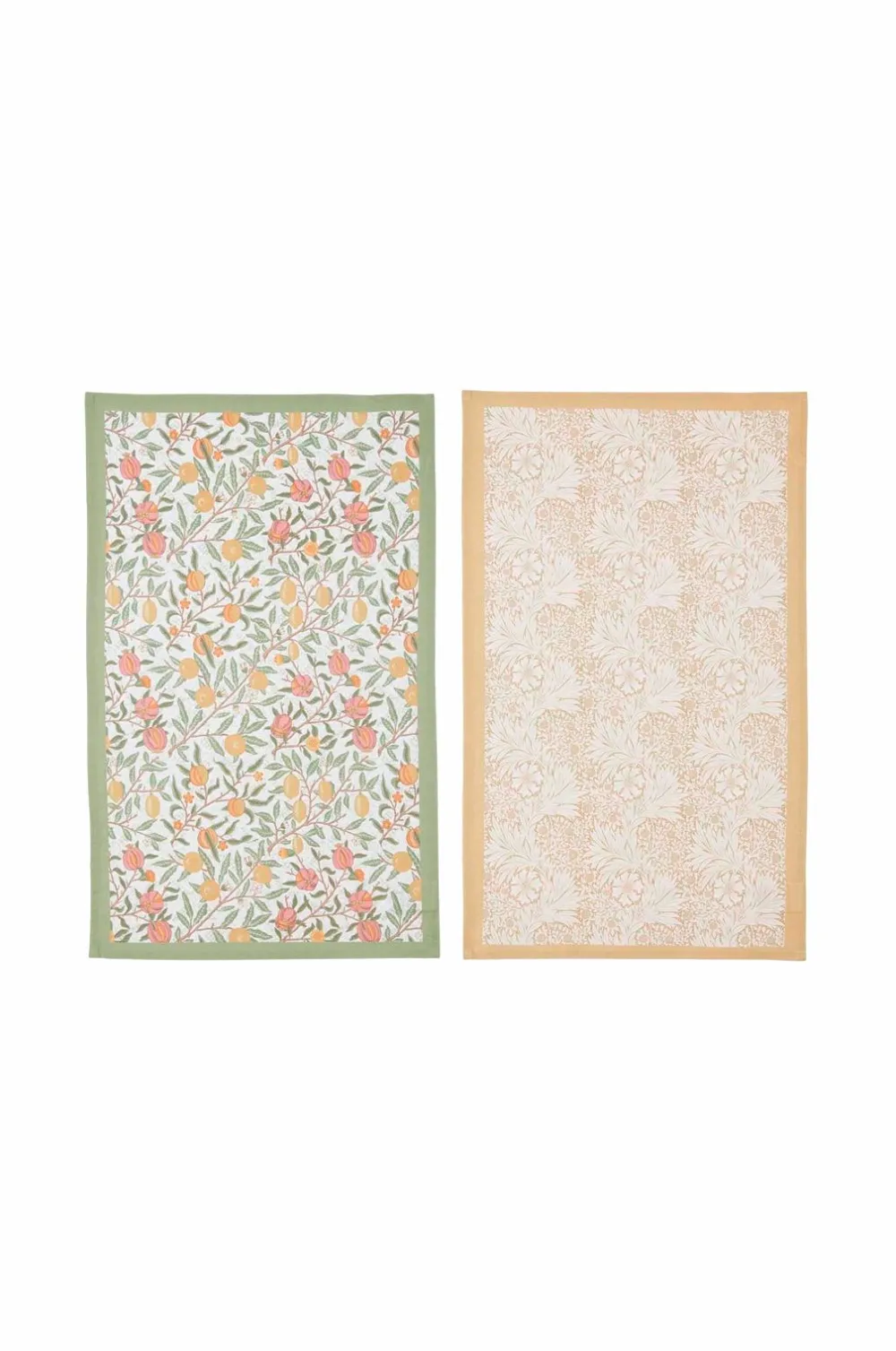 Spode Køkkentekstiler>Viskestykker Morris & Co Fruits & Marigold Sæt med 2 stk. Multi
