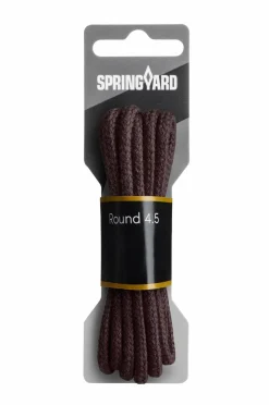 Springyard Skosnører Round 4.5 Dark Brown New