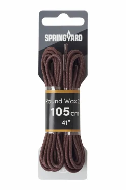 Springyard Skotilbehør|Espadriller>Skosnører Round Wax 2.0 Bordeaux