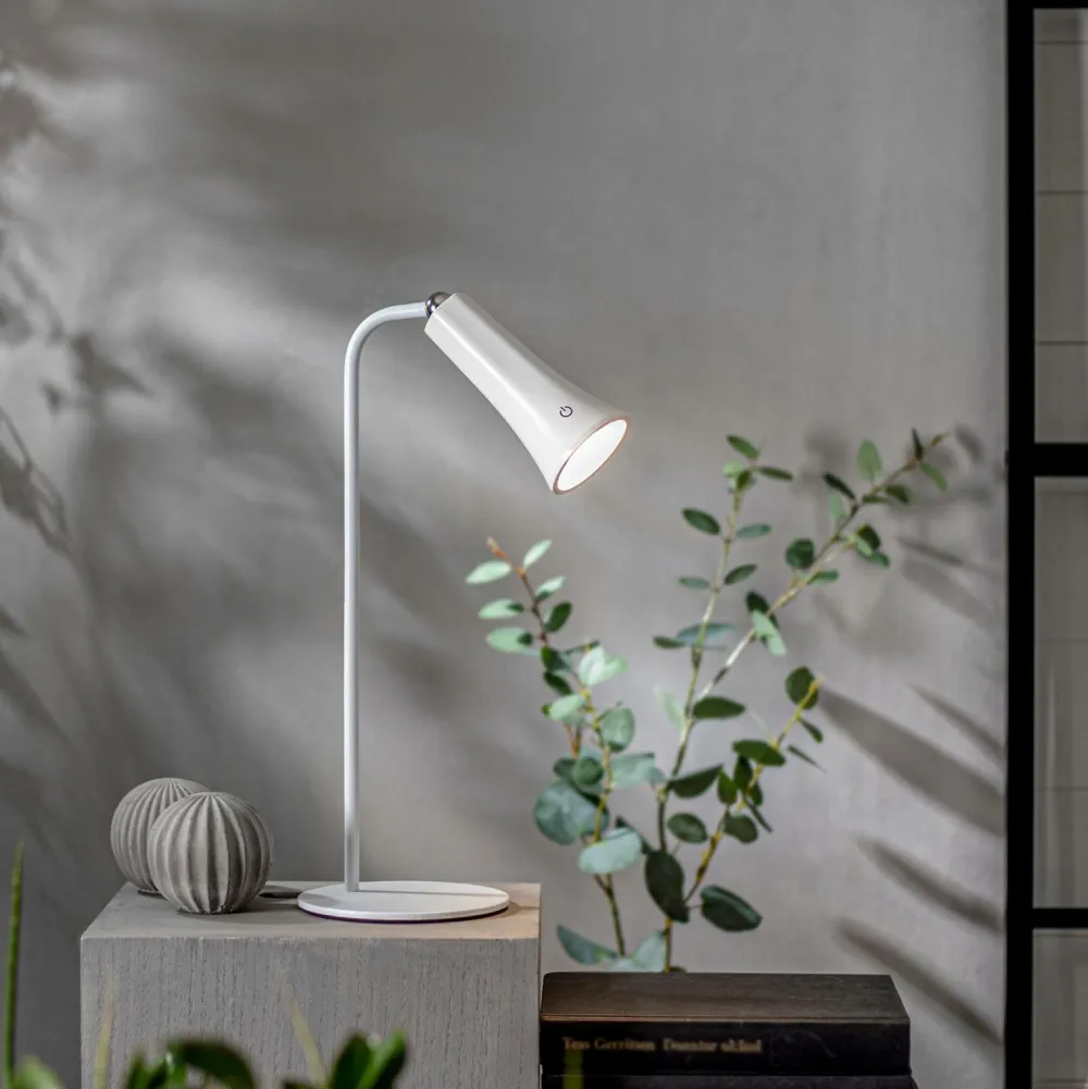 Star Trading Funktionel bordlampe Hvid Discount