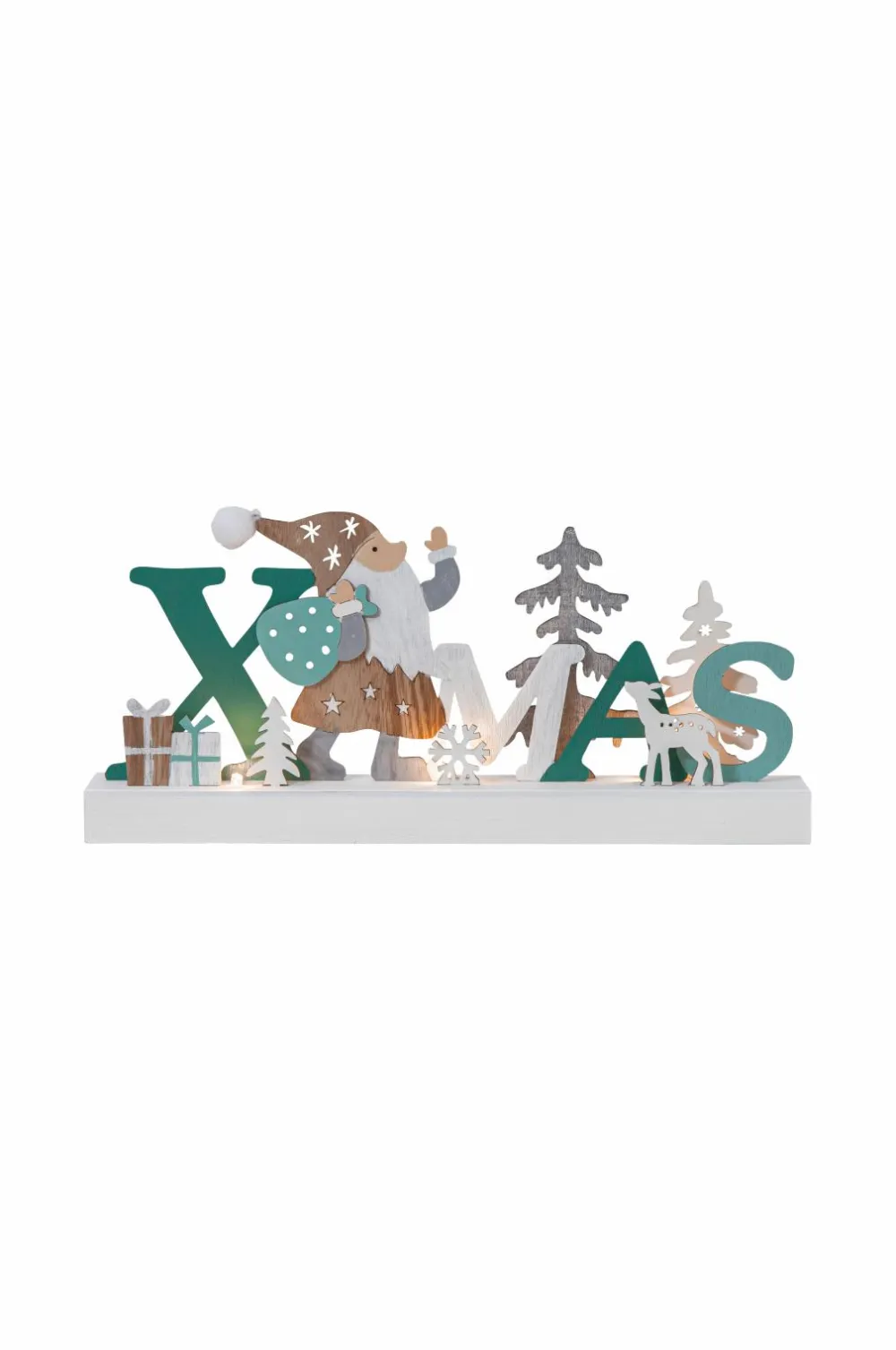 Star Trading Julebelysning>Lysestage Reinbek X-mas 15 cm 0020