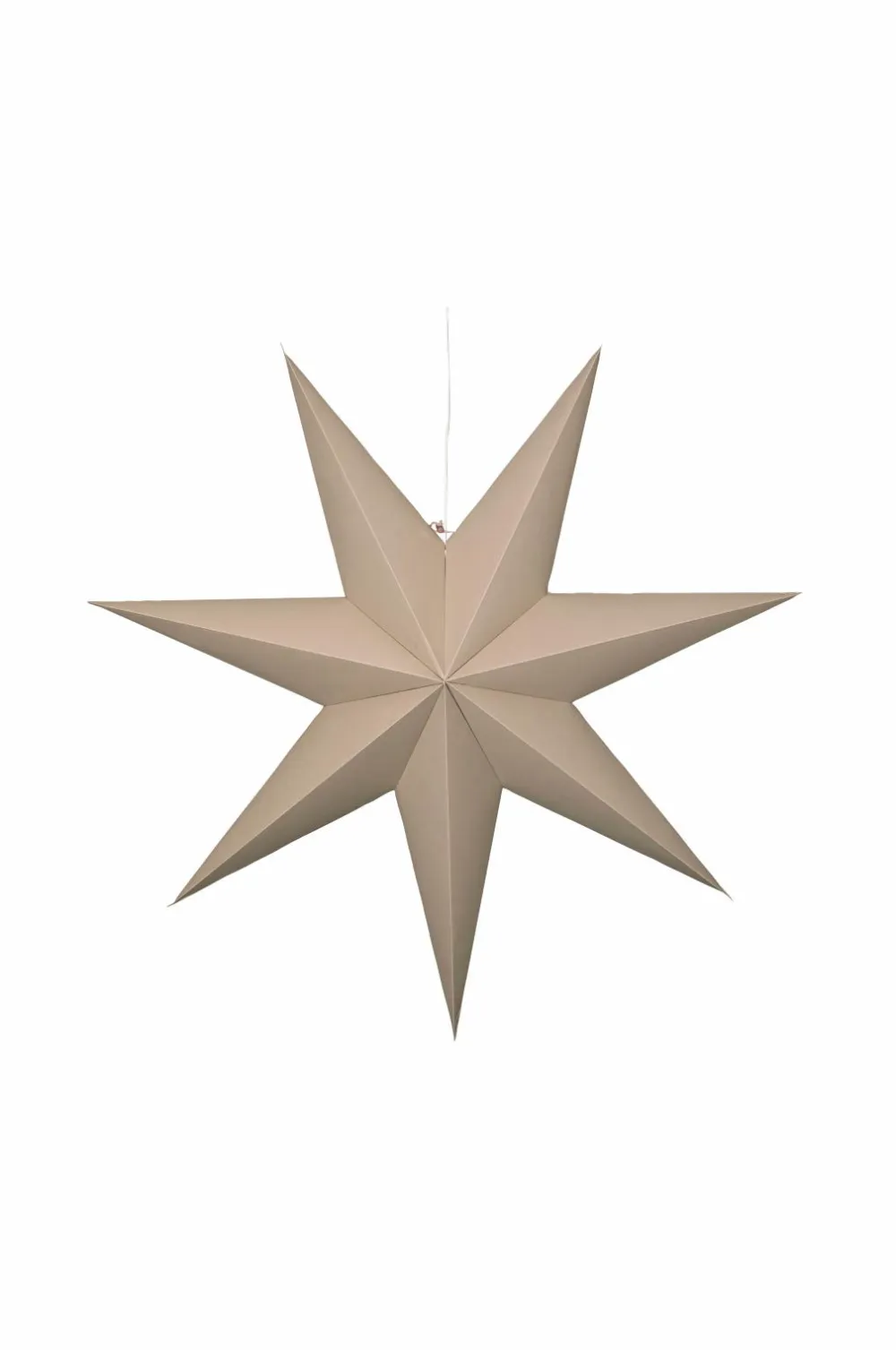 Star Trading Paperstjerne almindelig 90 cm Beige