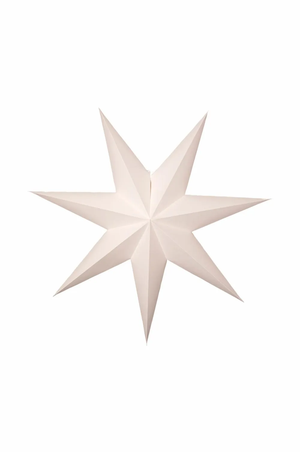 Star Trading Julebelysning>Paperstjerne almindelig 90 cm Hvid