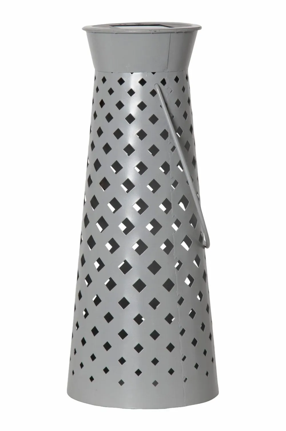 Star Trading Havepynt>Solcellelygte Romby 32cm Grey