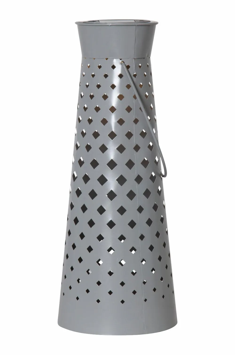 Star Trading Solcellelygte Romby 39cm Grey Clearance