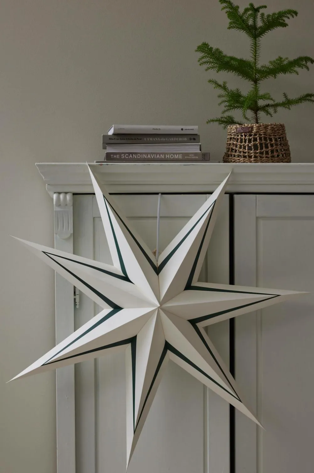 Star Trading Stjerne Stribe 80cm Grøn