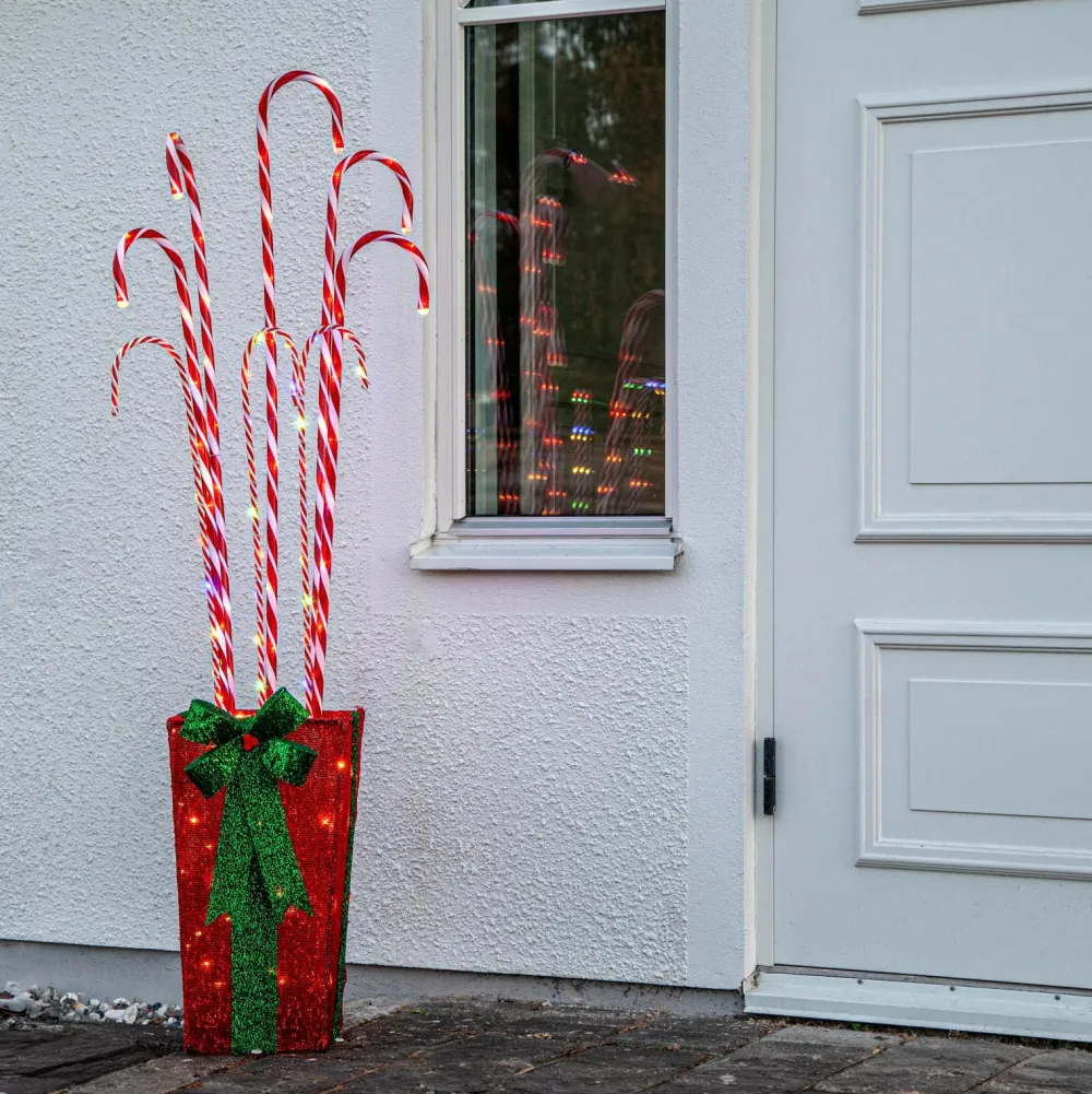 Star Trading Udendørsbelysning>Udendørs dekoration CandyCane Rød