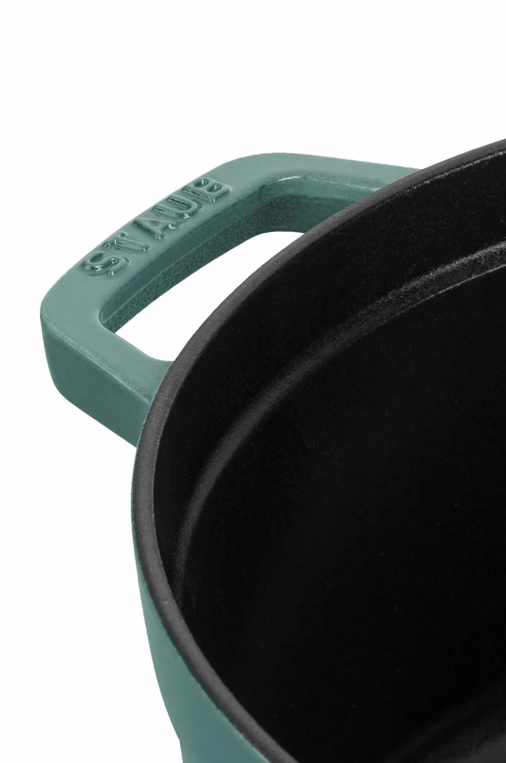 Staub Pander & Gryder>Gjutjärnsgryta 26 cm Eukalyptus grøn