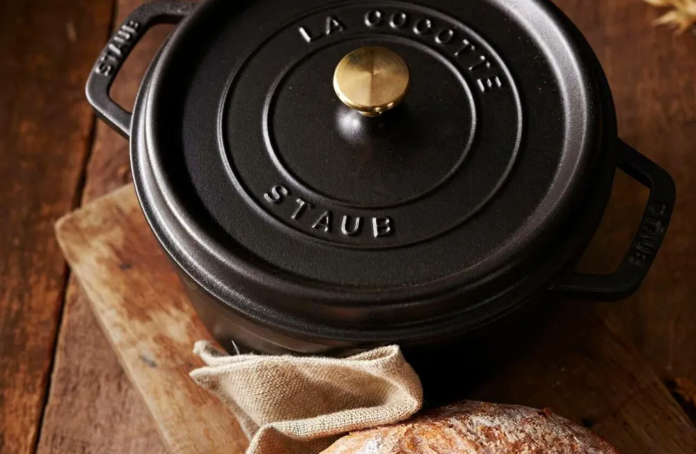 Staub Pander & Gryder>Gryde La Cocotte rund 26 cm, 5,2 l Black