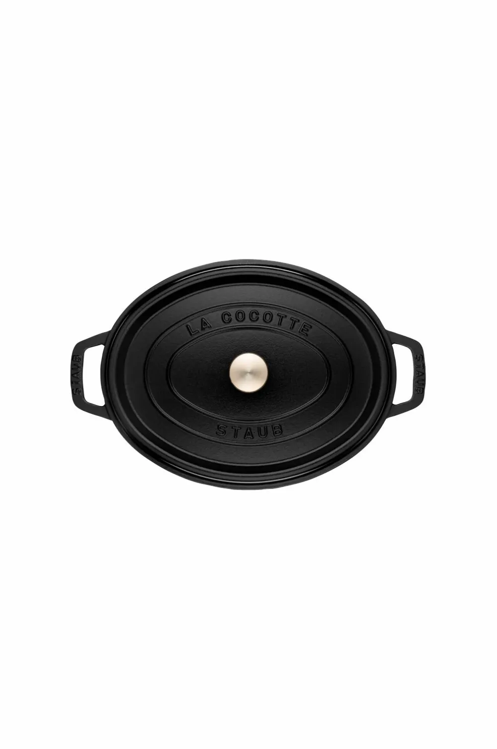 Staub Gryde La Cocotte oval 23 cm, 2,35 l Black Sale