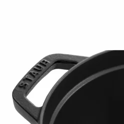 Staub Gryde La Cocotte oval 23 cm, 2,35 l Black Sale
