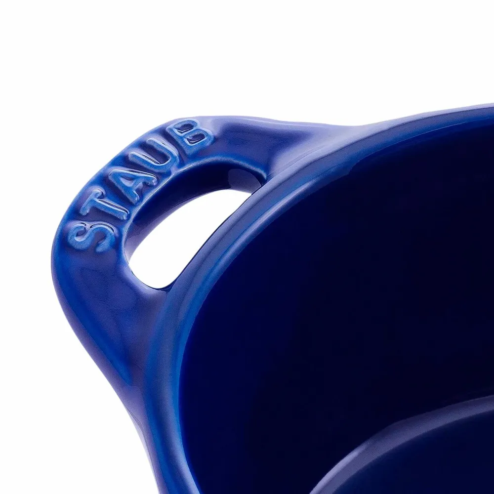 Staub Pander & Gryder>Minigryde rund 10 cm, 0,2 l Dark-Blue