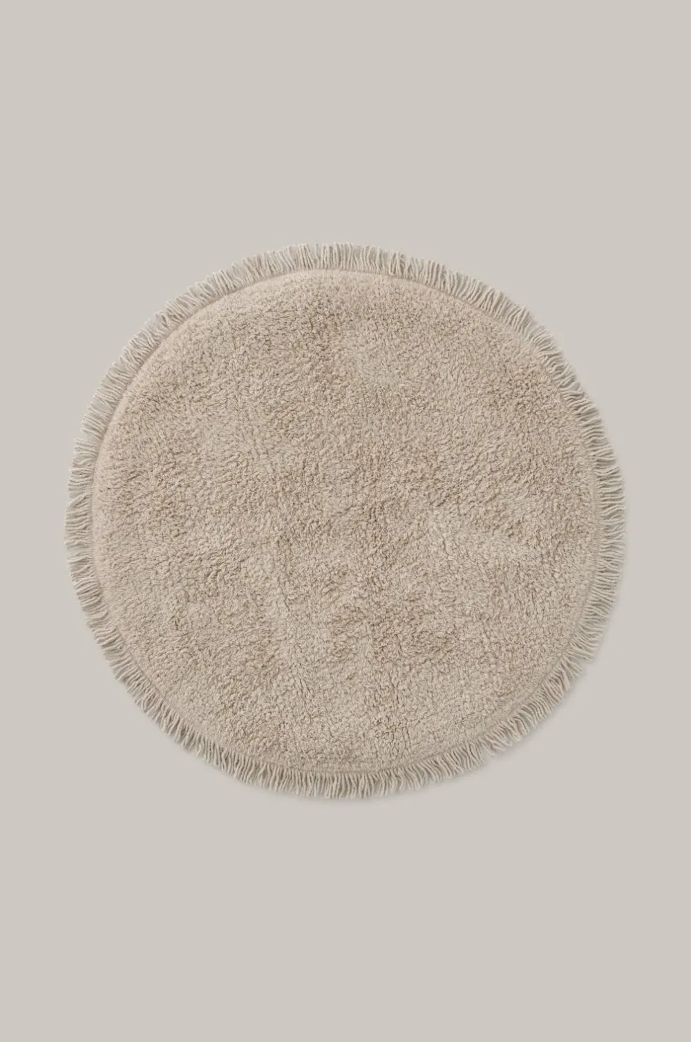 Staycation Badeværelsesmåtte Loose Ø 70 cm Beige Discount