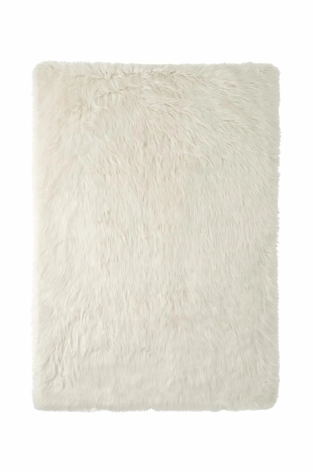 Staycation Luv- & Ryatæpper>Ryatæppe Flossy Lys beige