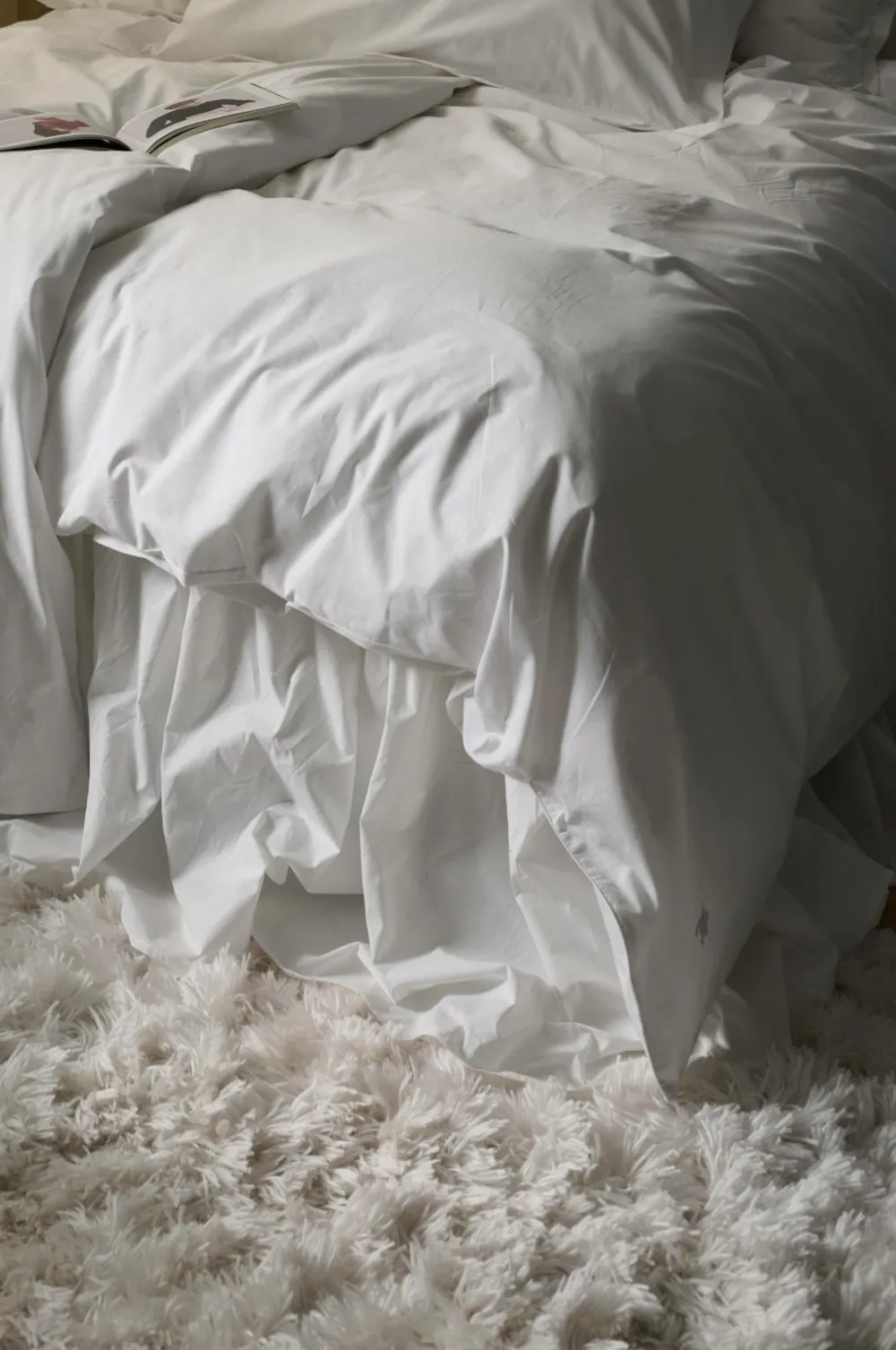 Staycation Sengekapper>Sengekappe Loosed i bomuldspercale Hvid