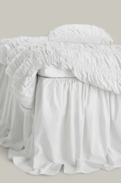 Staycation Sengekapper>Sengekappe Loosed i bomuldspercale Hvid