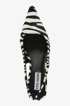Steve Madden Højhælet sko Kari Slingback Zebra