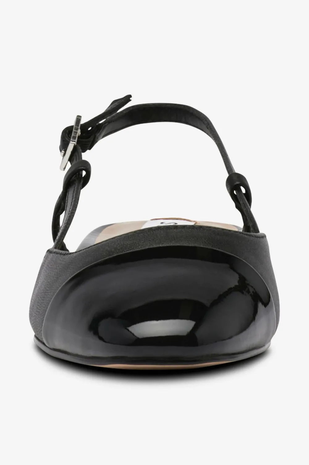 Steve Madden Ballerinasko>Slingback Belinda Ballerina Black leather