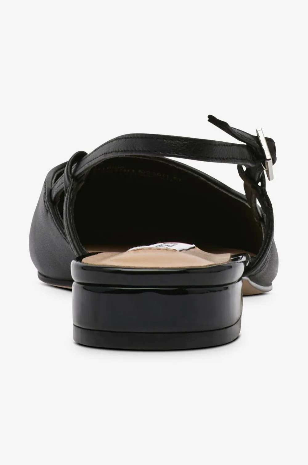 Steve Madden Ballerinasko>Slingback Belinda Ballerina Black leather