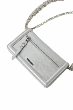 Steve Madden Taske Bnya Crossbody Bag Sølvfarvet Clearance
