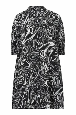Studio Tunika sEmilie Shirt Black with white zebra Discount