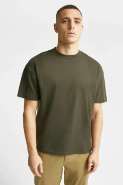 Studio Total Basistøj>T-shirt Studio SS Tee Dark army