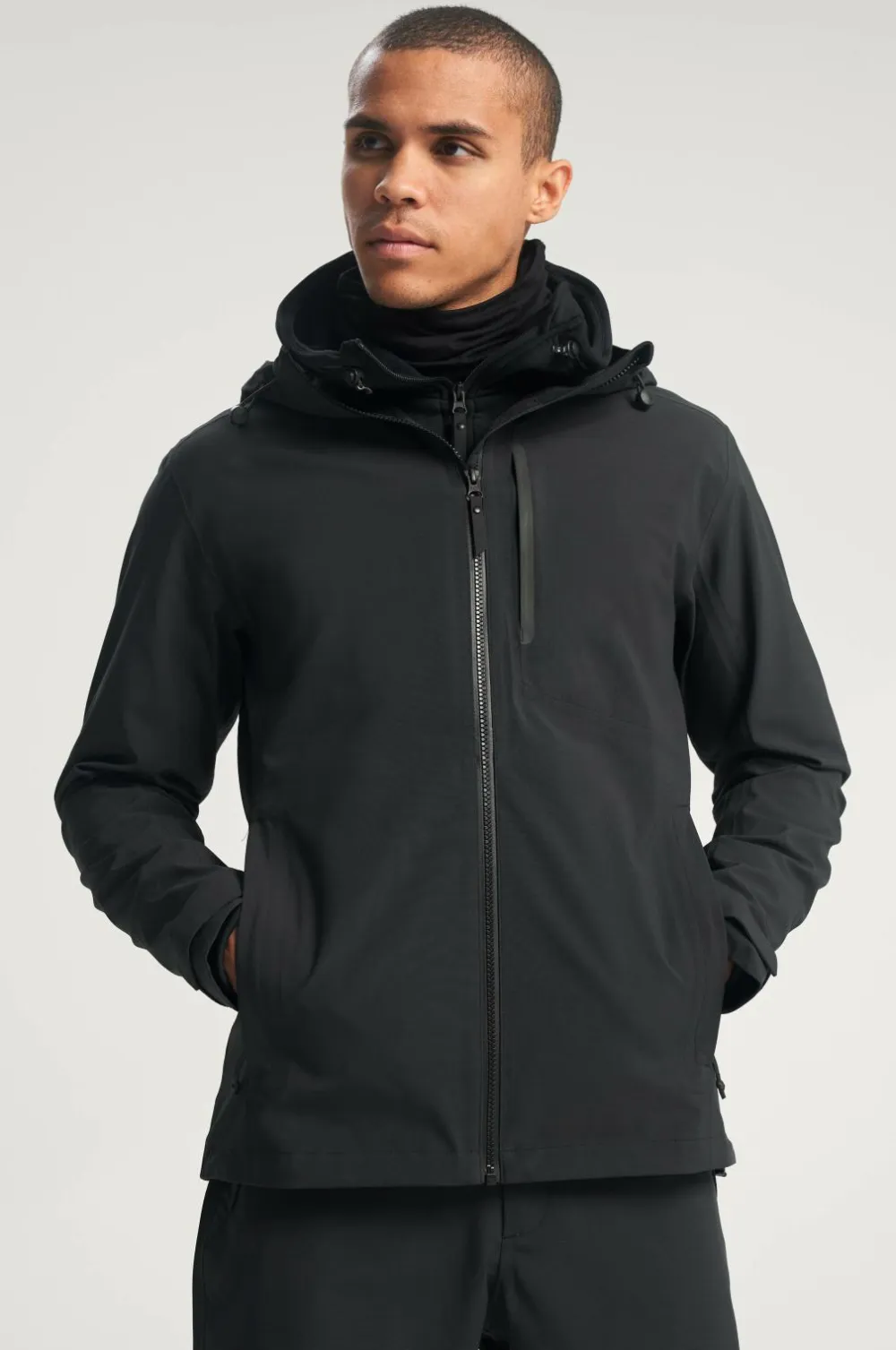 Studio Total Active Skaljakke 3-Layer Shell Jacket 001001black Outlet