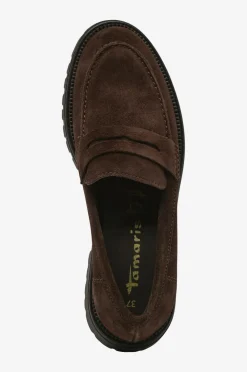Tamaris Loafers>Loafers Women Slip-on Mocca