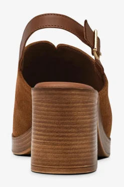 Tamaris Sandal med hæl Cognac Hot